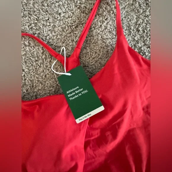 HALARA Vibrant Red Midi Dress - Picture 3 of 4